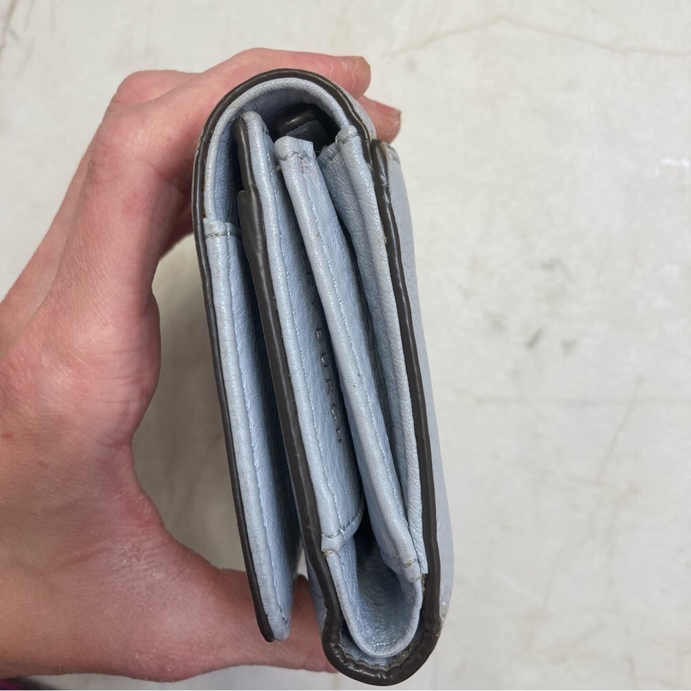 Tory Burch light blue leather wallet - Picture 12 of 16